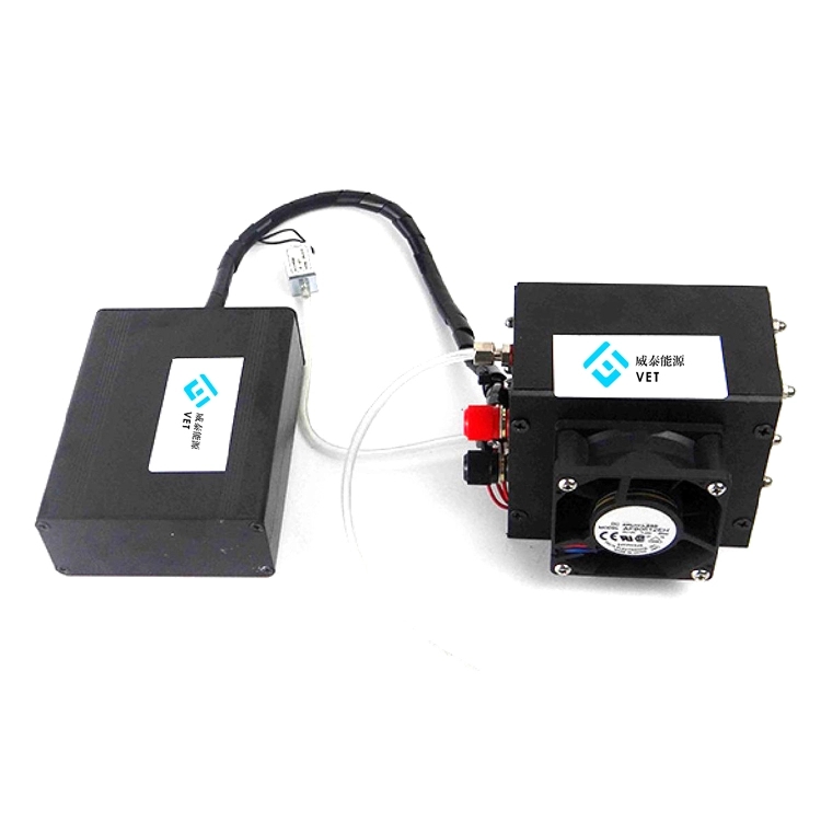 휴대용 UAV Pemfc 스택 200w 고효율 15v 금속 바이폴라 수소 연료 전지